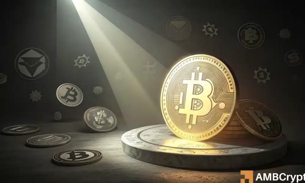 As altcoin growth slows, Bitcoin takes the lead - Will this trend continue?